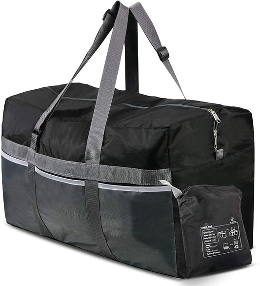 REDCAMP Foldable Travel Bag, Large Sports Bag, 75L/96L/100L, Lightweight Waterproof Tote Bag