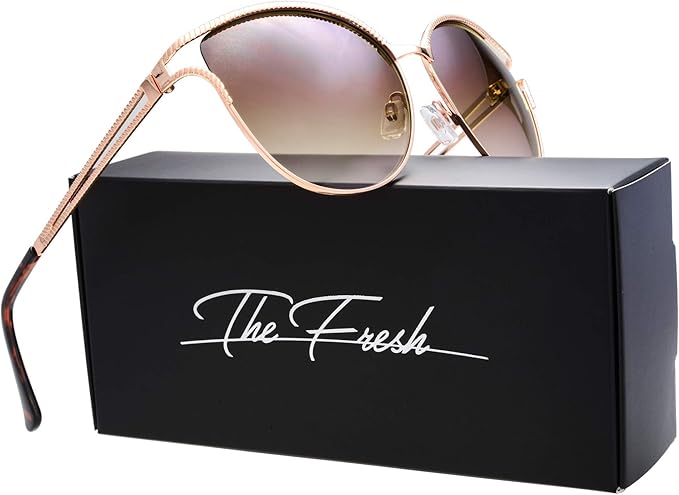The Fresh Classic Crystal Elegant Women Beauty Design Sunglasses Gift Box