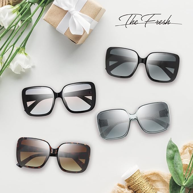 The Fresh Classic Crystal Elegant Women Beauty Design Sunglasses Gift Box
