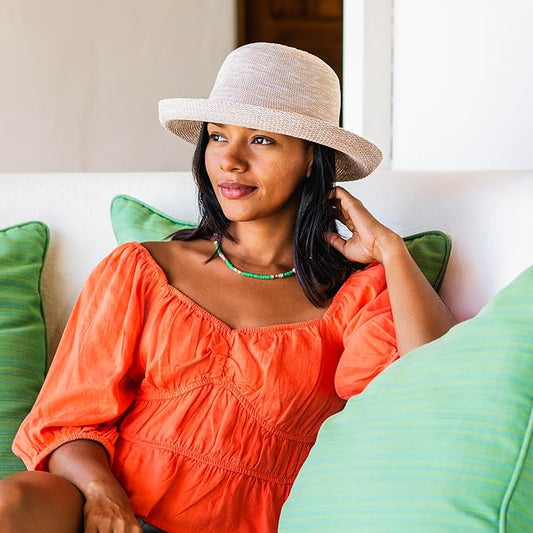 Wallaroo Women’s Victoria Sun Hat – Packable Design | Petite or Medium | Parties, Beach and Outdoor Events