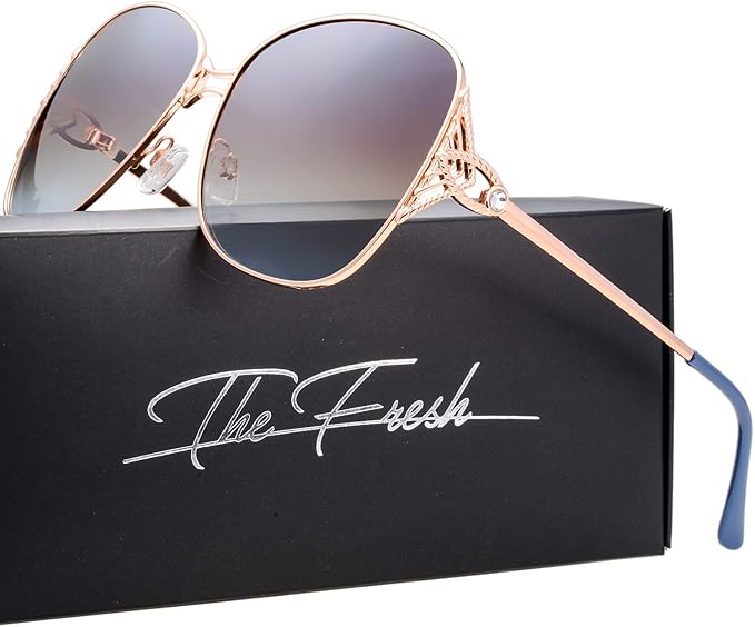 The Fresh Classic Crystal Elegant Women Beauty Design Sunglasses Gift Box