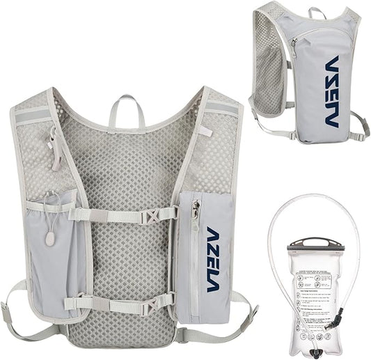 Azarxis Running Water Bottles Flask BPA Free Leakproof Hydration Vest Packs Waist Belt Replacement for Triathlon Marathon Hiking Cycling Climbing Runner