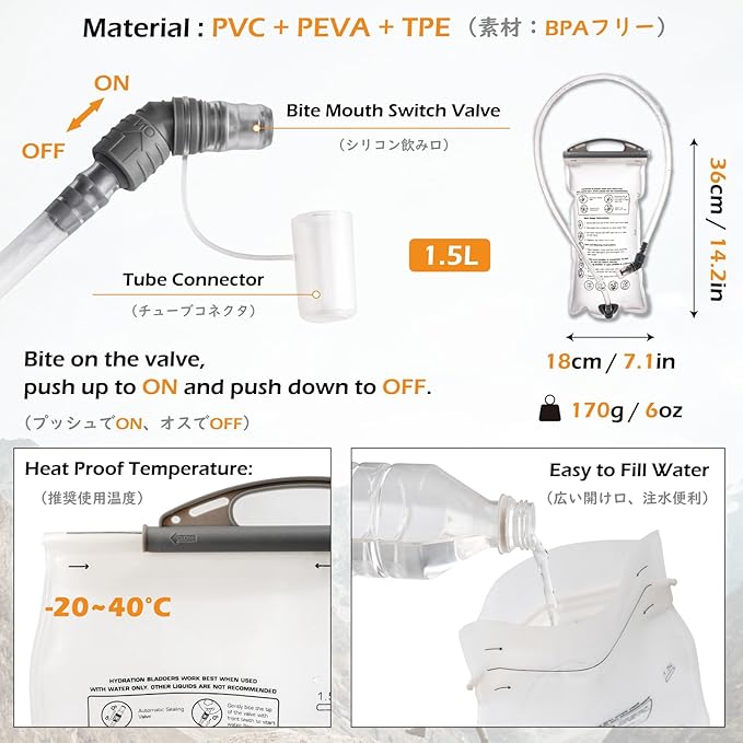 TRIWONDER Hydration Running Backpack Lightweight Water Vest for Men Women Hydration Water Pack for Cycling, Running, Hiking and Biking