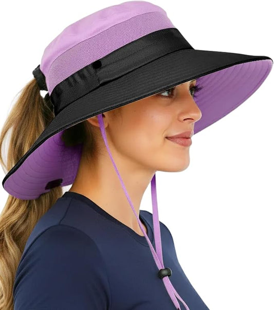 GearTOP Safari Hat for Men Sun Hats for Women UV Protection UPF 50+ Fishing, Gardening, Hiking Hat (22-23 1/2")