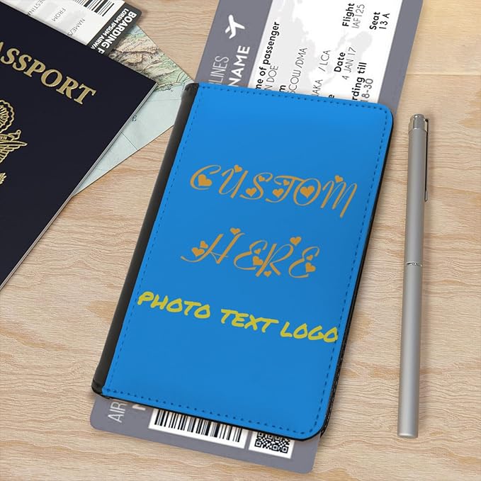 Custom Passport Holder For Travel Women Custom Passport Holder Family Personalized Passport Cover Passport Holder Customized