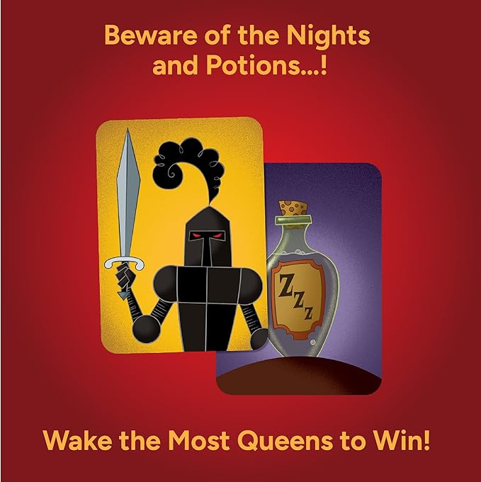 Sleeping Queens Fun Card Game for Kids and Families. Great for Kids aged 8+ and 2-5 Players, from Gamewright.