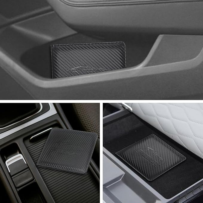 Car Registration and Insurance Holder with Magnetic Shut, Vehicle License Document Glove Box Compartment Organizer - For Documents, License, Cards