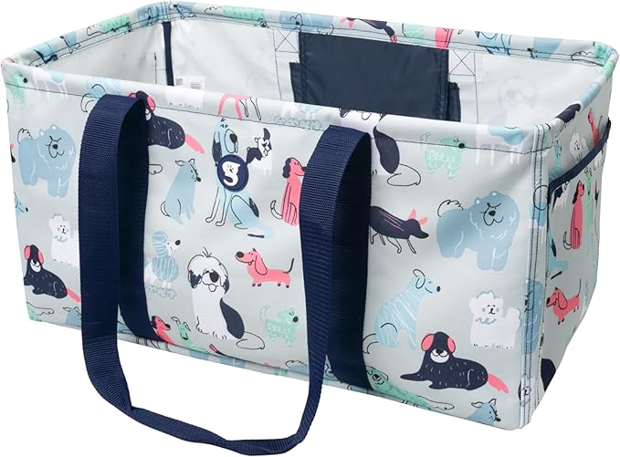 geckobrands Large Utility Tote - Durable Multipurpose Bag for Beach, Travel, Shopping & Outdoor Activities