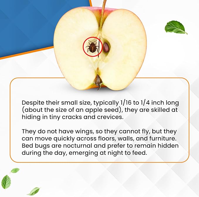 TSA Approved Bed Bug Spray 3oz – Natural Plant-Based Killer for Luggage, Travel, Hotels, Airbnb, Cars & Buses – Safe for Children & Pets – Compact On-The-Go Use – Bed Bug Patrol