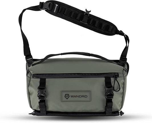 WANDRD ROGUE V1 9L Sling: Compact Camera Sling and Crossbody Bag with Fast Access, 3-Way Carry– Lightweight Everyday Bag Great for Travel, Photography, and Daily Use (Wasatch Green)