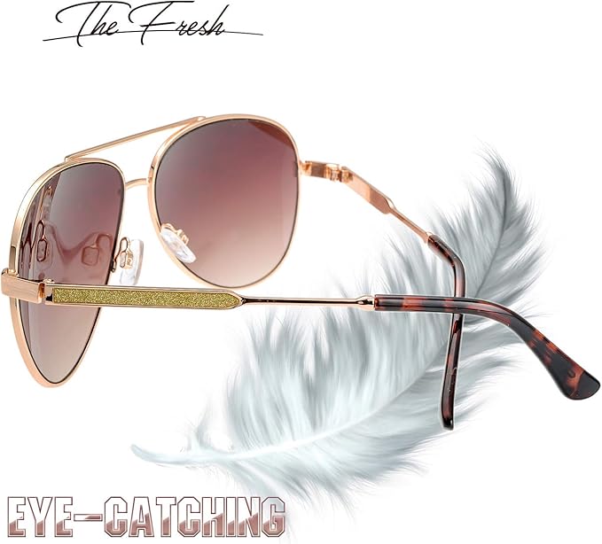 The Fresh Classic Crystal Elegant Women Beauty Design Sunglasses Gift Box