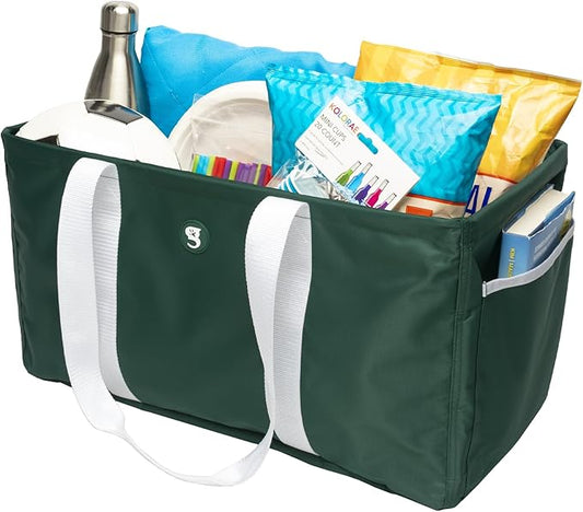 geckobrands Large Utility Tote - Durable Multipurpose Bag for Beach, Travel, Shopping & Outdoor Activities