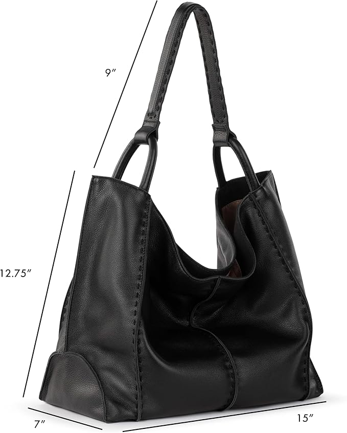 The Sak Los Feliz Large Tote Bag - Woman's Purse For Everyday, Travel, Beach Bag - Roomy Handbag With Shoulder Bag Strap