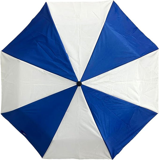 Topsy Turvy Compact Umbrella for Sports Games, Travel, Rain, UV Protection, & Everyday Use, Team Colors
