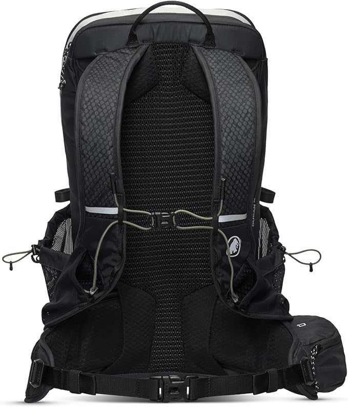 Mammut Ducan 22 – Unisex Outdoor Backpack for Hiking, Running, and Everyday Adventures, Silver Sage-Black, 22L