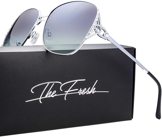 The Fresh Classic Crystal Elegant Women Beauty Design Sunglasses Gift Box