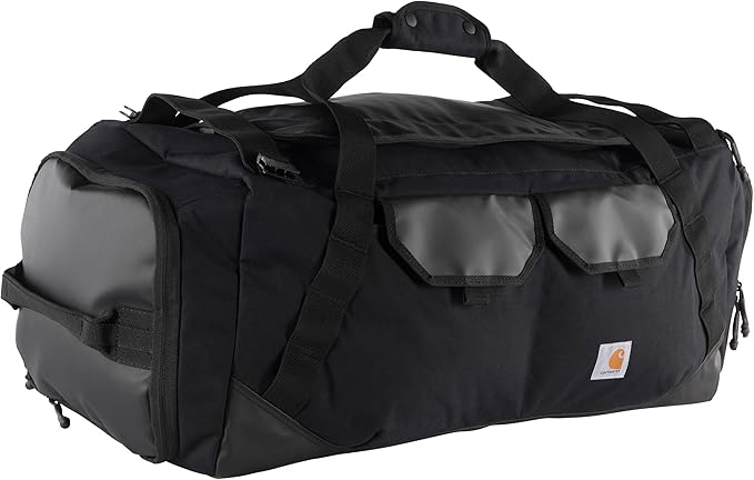 Carhartt Heavy Haul Utility Duffel Bag's, Water-Resistant Packable Bag for Jobsite, Gym, and Travel