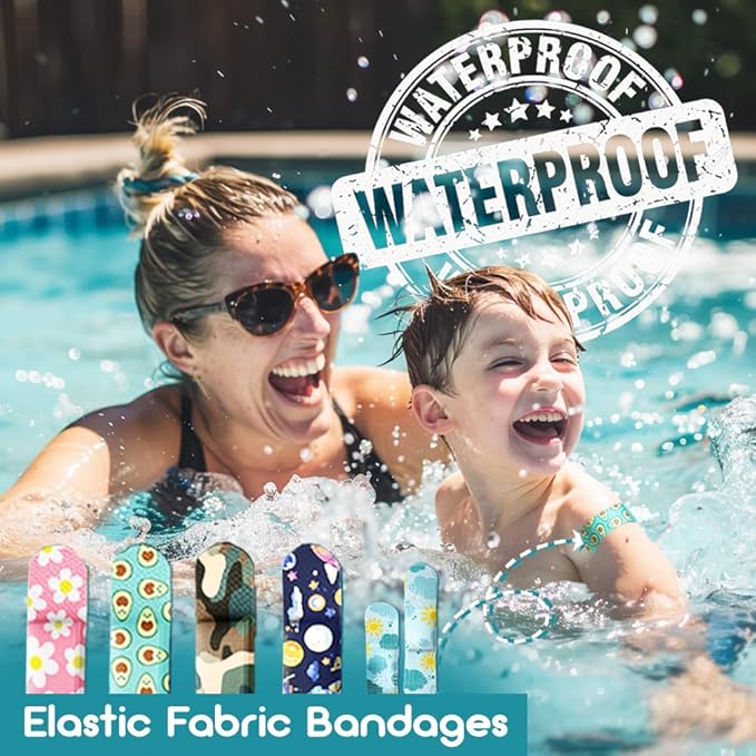 EVERLIT Mini Rescue Pack | 105 Medical Essentials Organized in Portable Storage Bag | Pocket Size Kids First Aid Kit with D Ring | Small Family-Friendly Travel Medical Kit (Camping)