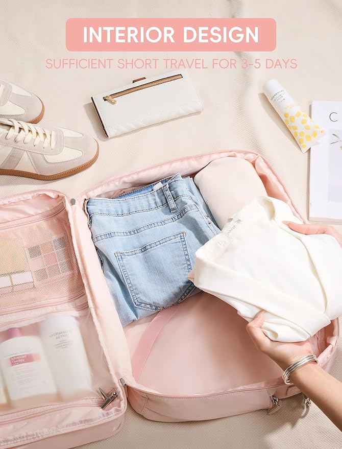 CLUCI Weekender Travel Bag for Women Puffer Tote Bag Carry On Duffle Overnight Bags with Shoe Compartment