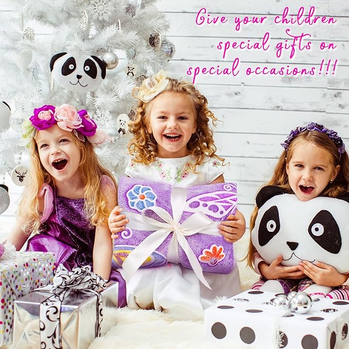 Glow in The Dark Blanket Butterfly Gifts Toys for Girls Women Butterfly Blankets for Birthday Gifts for Kids