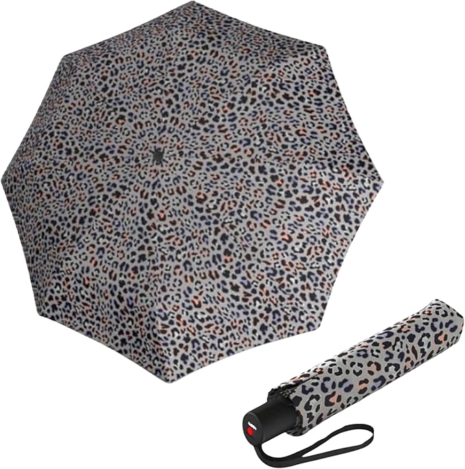 Knirps A.200 Medium Duomatic Windproof Umbrella for Adults – Automatic Open Close 38.5" Canopy, Travel Case Included