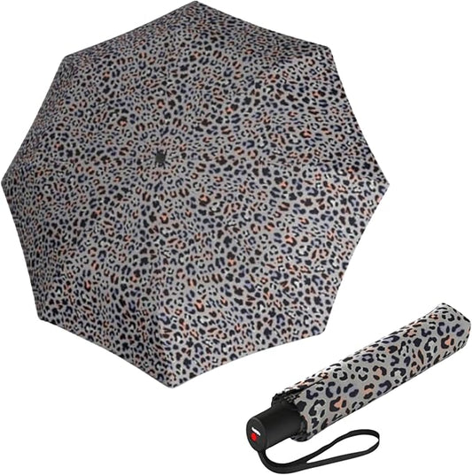 Knirps A.200 Medium Duomatic Windproof Umbrella for Adults – Automatic Open Close 38.5" Canopy, Travel Case Included