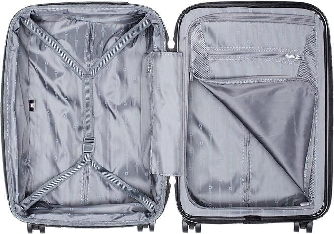 DELSEY PARIS Helium Aero Hardside Expandable Luggage with Spinner Wheels, Blue Cobalt, Carry-On 21 Inch