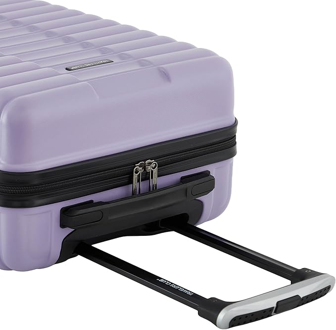 Travelers Club 22-Inch Gilroy Rolling Hardside Carry-On Luggage, Heirloom Lilac