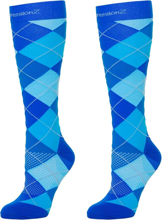 CompressionZ 30-40 mmHg Knee High Compression Socks Men & Women | Support Stockings for Travel, Nurses and Athletes