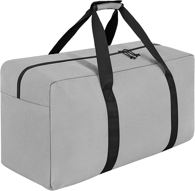 Large Travel Duffle Bag, 102L Gear Bag for Men and Women, Storage Bag Ideal for Overnight Camping and Weekend Getaways