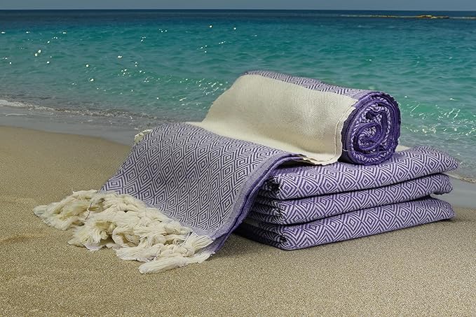 40x70, Personalized Beach Towel, Beach Bachelorette, Personalized Gifts, Bridesmaid Gifts, Girls Trip, Gift for Her, Wedding Gifts, Home Decor, Bridal Party, Beach Towel (Purple)