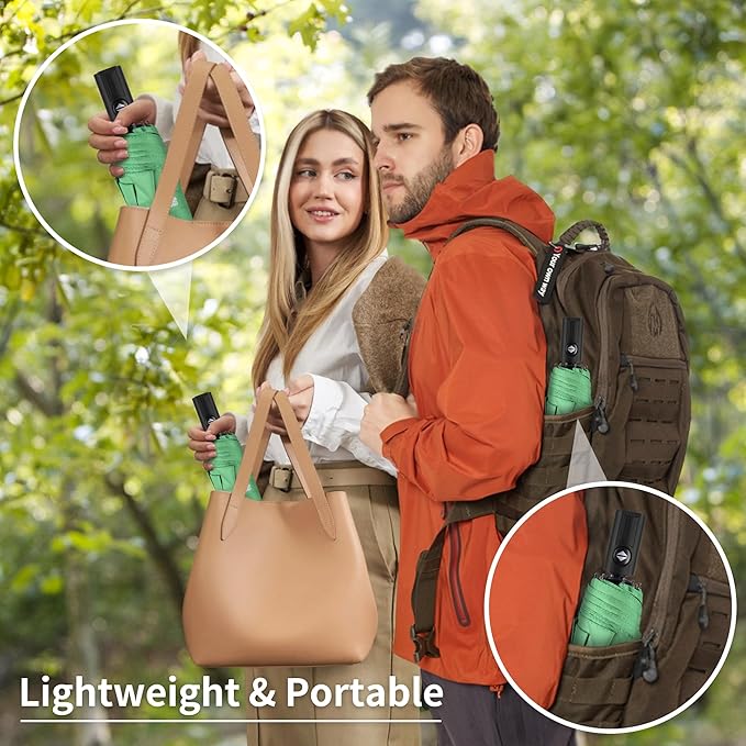 Seniny Windproof Travel Umbrella, Automatic Umbrellas for Rain, Portable & Compact Umbrellas for Backpack, Strong UV for Protection, Folding Small Sun Umbrella for Car, Walking