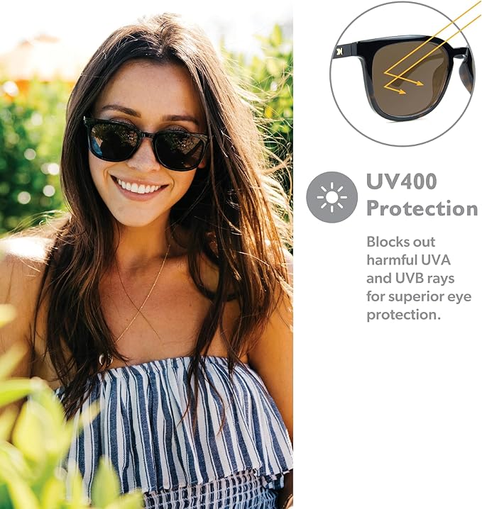 Knockaround Paso Robles Polarized Sunglasses for Women & Men - Impact Resistant Lenses & Full UV400 Protection