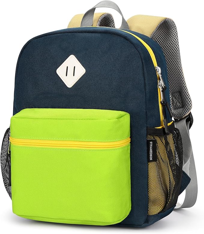 STEAMEDBUN Toddler Backpack for Boys 2-4,Kindergarten Backpack for Boys,Preschool Backpack,Mini