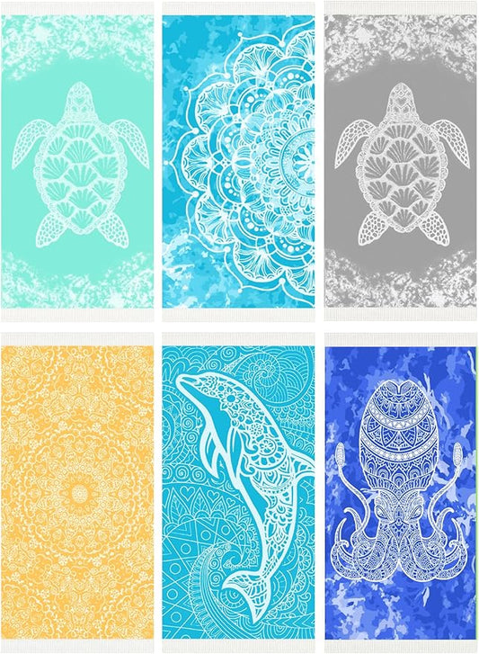 Thin Turkish Beach Towel Lightweight Quick Dry Absorbent Cotton Bathroom Bath Pool Swim Towels Extra Large Oversized Sand Free Beach Accessories Essentials Cloud Gifts for Adult