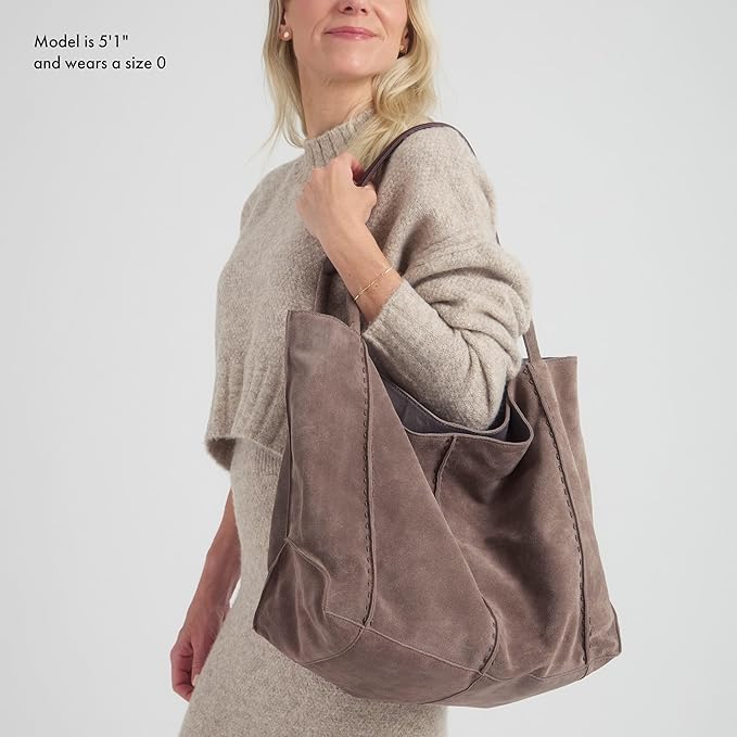 The Sak Los Feliz Large Tote Bag - Woman's Purse For Everyday, Travel, Beach Bag - Roomy Handbag With Shoulder Bag Strap