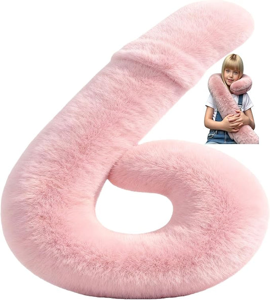 Long-Distance Travel Neck PillowCar Sleep Aid Pillow,Home/Office Lumbar Pillow,Ergonomic Wrap-Around Neck Pillow, Neck Support for Adults and Children,Multifunctional Travel Pillow,throw pillow