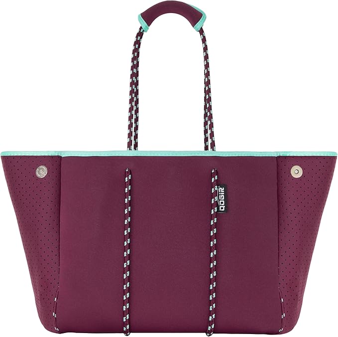 QOGiR Neoprene Multipurpose Beach Bag Tote with Inner Zipper Pocket … … … …