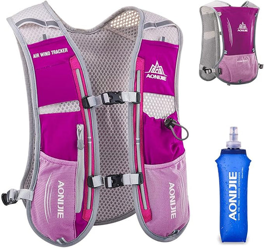 TRIWONDER Hydration Running Vest Backpack, Lightweight Water Pack for Men Women Hydration Backpack for Trail Race, Hiking, Cycling, Climbing, Camping, Jogging, Marathon