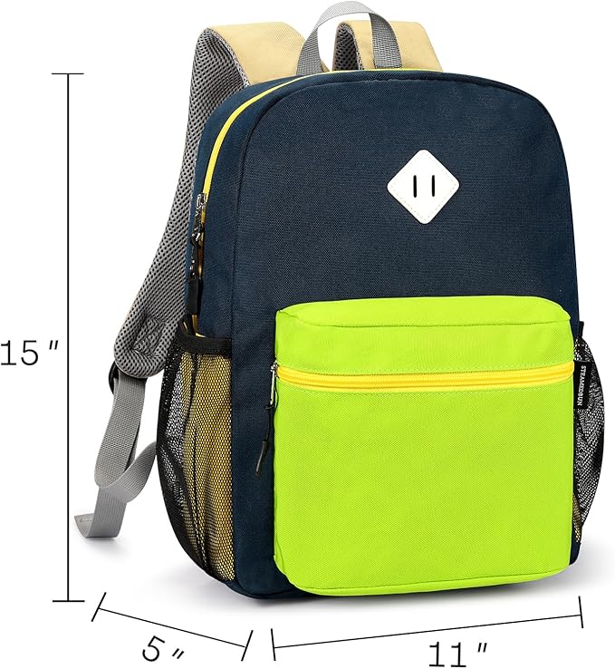 STEAMEDBUN Kids Backpack for Boys,Kindergarten Backpack for Toddler Boys Age 3-6