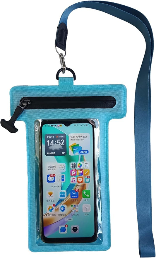 Waterproof Phone Pouch, Waterproof Phone Case, for iPhone 17 16 15 14 Pro Max，IPX8 Waterproof Rating, airtight Zipper Seal