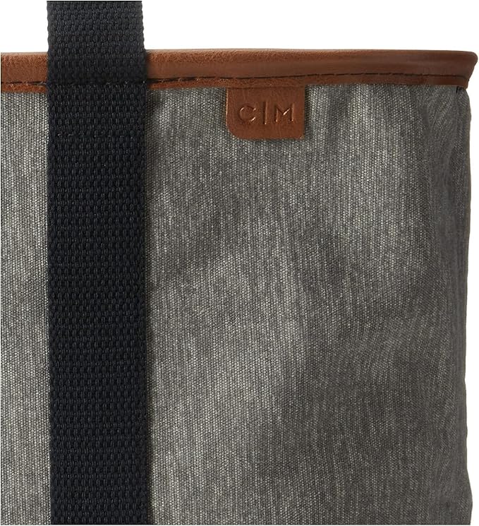 CleverMade EcoBasket Reusable Grocery Tote - Collapsible Storage Shopping Organizer - Heavy Duty Utility Bag Home