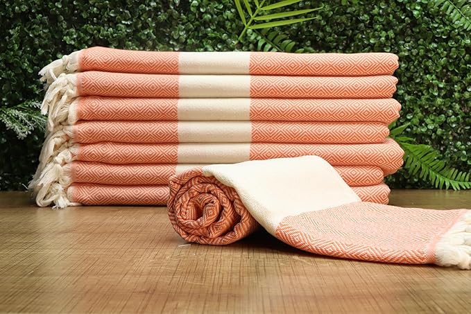 Personalized Beach Towel - Monogrammed - Luxury Cotton - Personalized Gift for Bridesmaid or Girl's Trip, Large, Pink