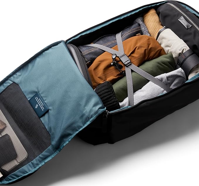 Bellroy Transit Workpack Pro (28L work bag/commuter backpack, fits 16” laptops; organization for travel and commutes)- Black