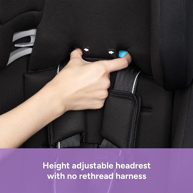 Baby Trend Cover Me™ 4-in-1 Convertible Car Seat, Midnight Black