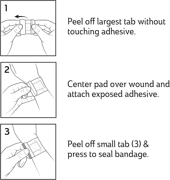 Curad Waterproof Bandage Variety Pack, 3 Styles Included; Assorted Size, 120 Bandages