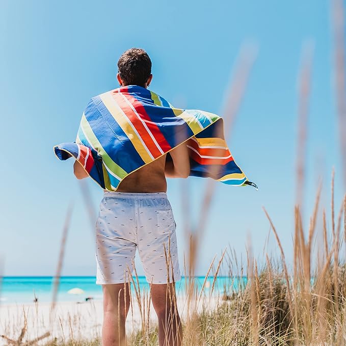 4Monster Microfiber Beach Towel Quick Dry,Super Absorbent Lightweight Travel Towel for Swimmers, Sand Free Camping Towel, Beach Towels for Pool,Swim,Water Sports,Yoga