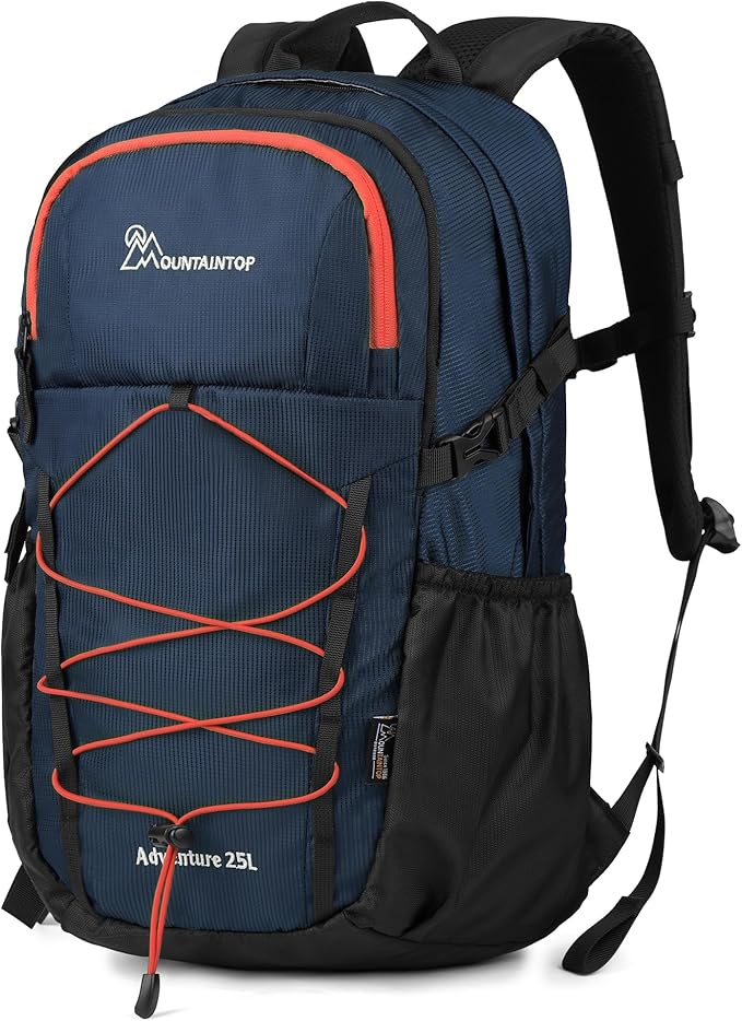 MOUNTAINTOP Hiking Backpack,25/30L Camping Backpack, Men Women Hiking Daypack Lightweight Travel Backpack for Climbing