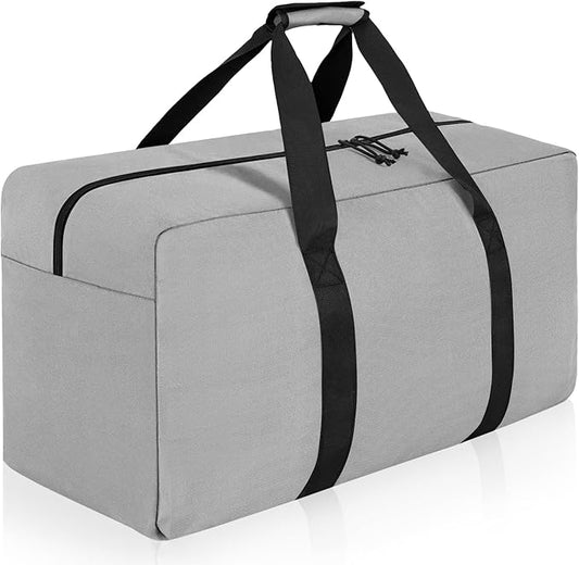 Large Travel Duffle Bag, 80L Gear Bag for Men and Women, Storage Bag Ideal for Overnight Camping and Weekend Getaways