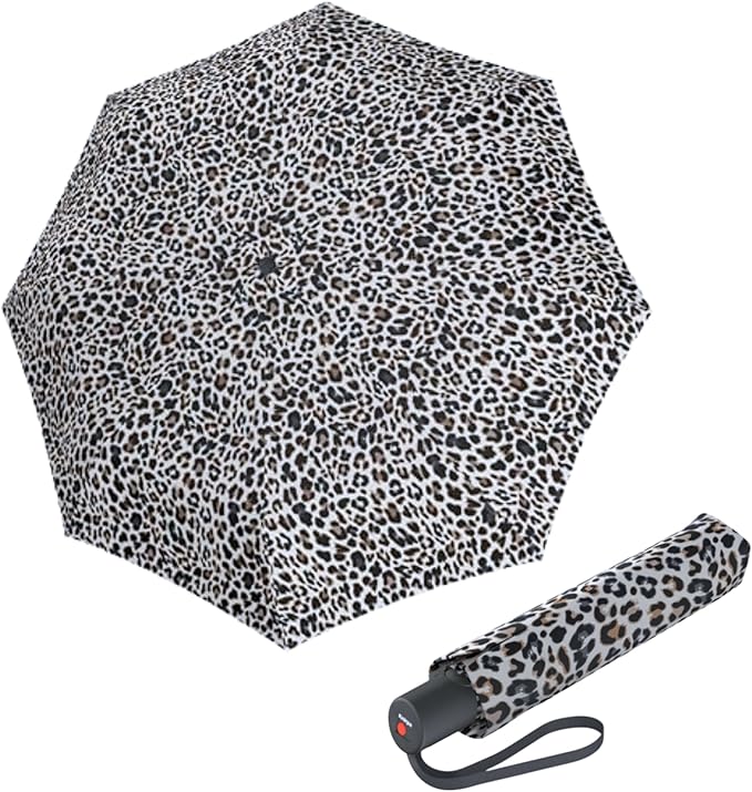 Knirps A.200 Medium Duomatic Windproof Umbrella for Adults – Automatic Open Close 38.5" Canopy, Travel Case Included